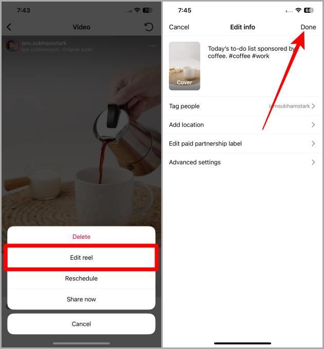 Instagramアプリで投稿とリールを無料でスケジュールする方法