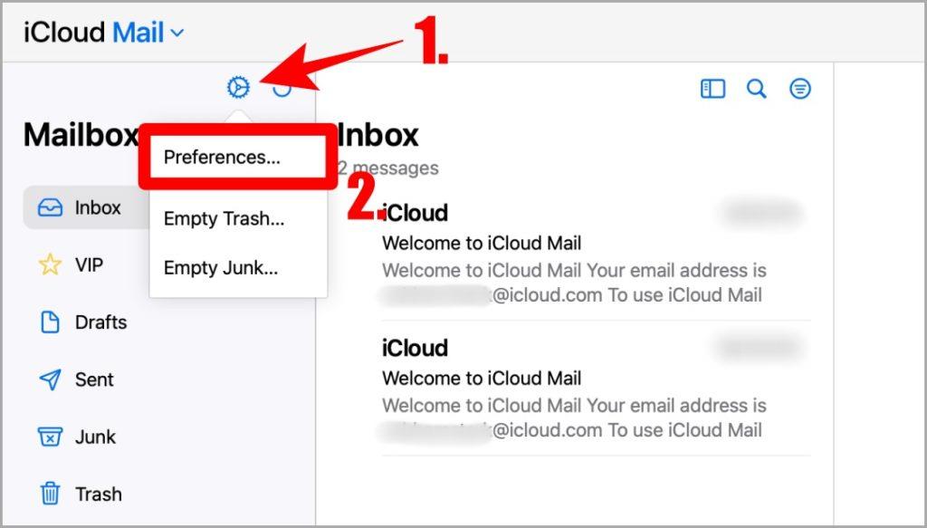 Mac と iPhone で iCloud 電子メール ID を作成する方法