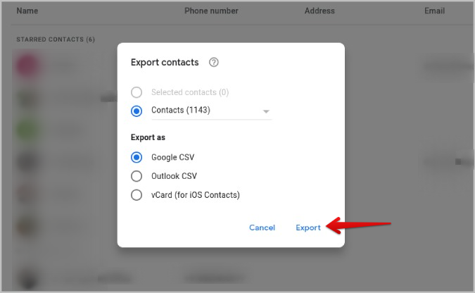 Android の連絡先を Microsoft Excel にエクスポートする 3 つの方法