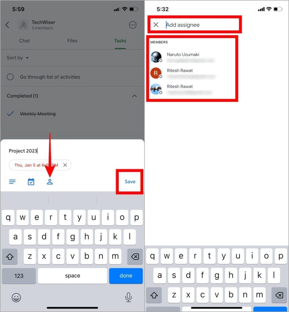 モバイルで Google Chat にスペースを作成する方法