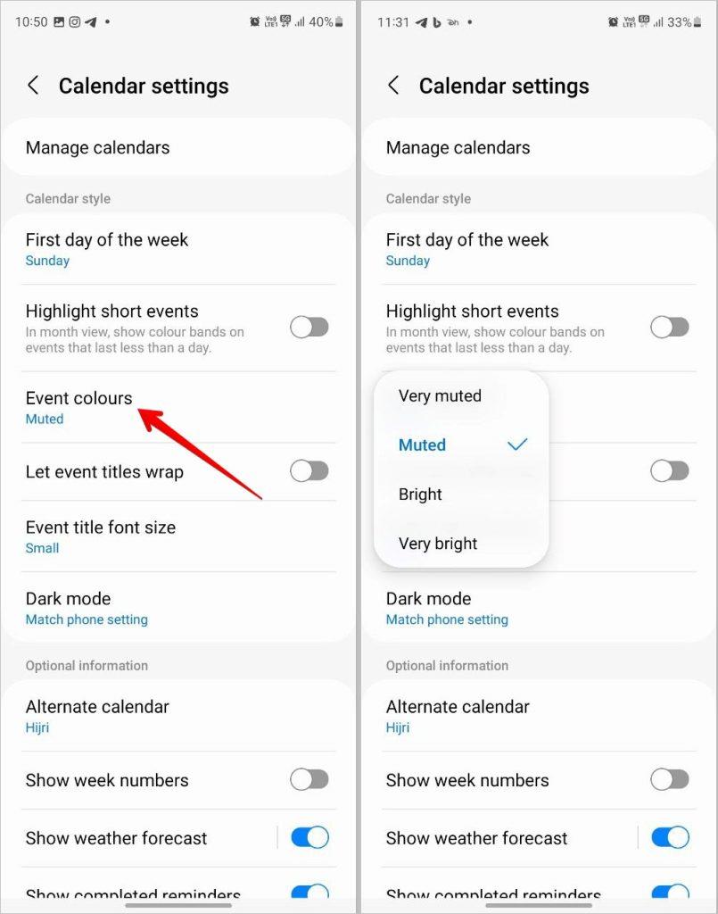 知っておくべき 14 の便利な Samsung カレンダー設定