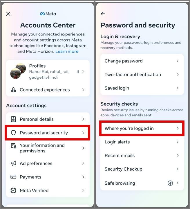 すべてのデバイスで Facebook からログアウトする方法