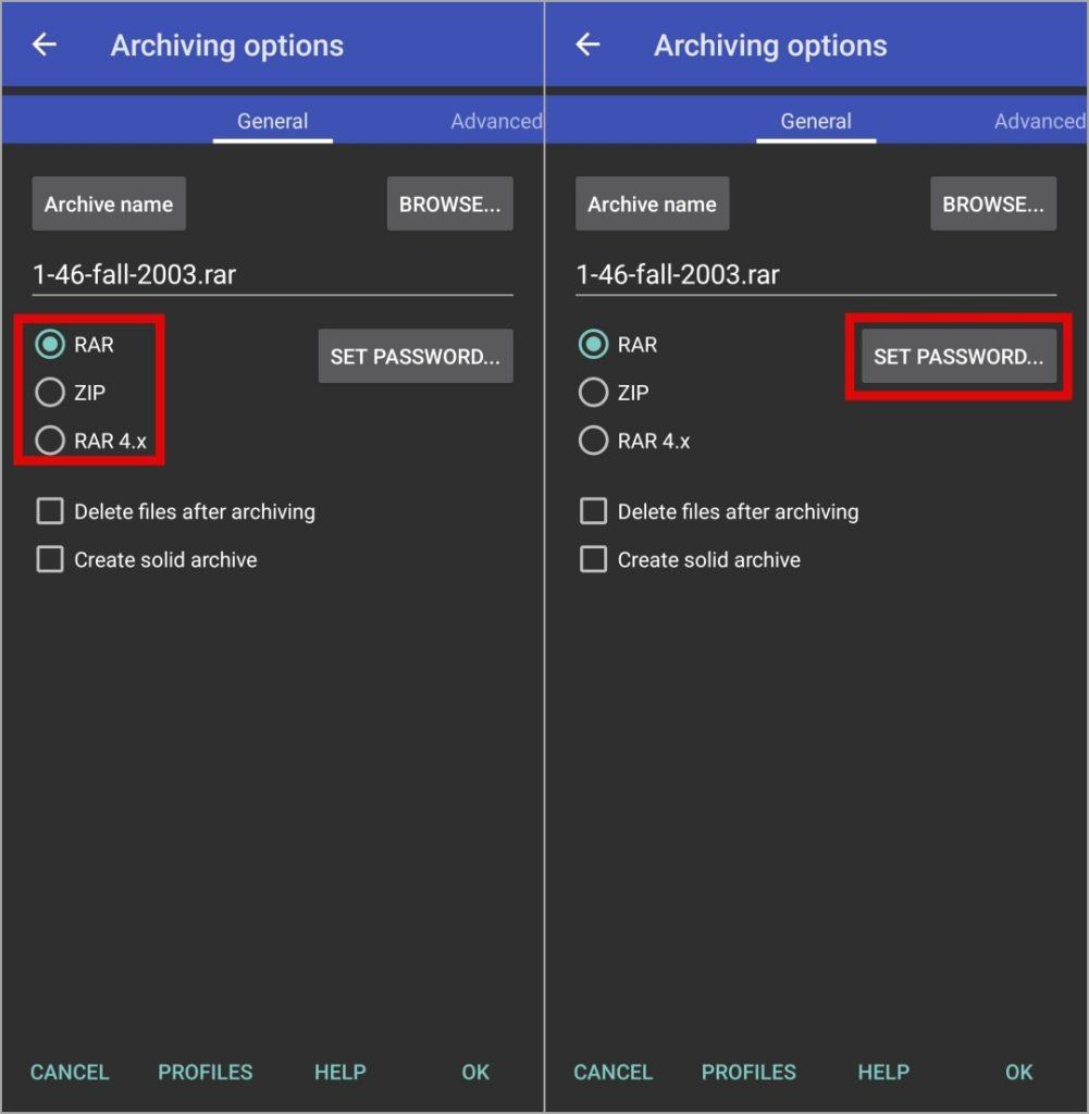 Samsung Galaxy スマートフォンで ZIP ファイルを作成して開く方法