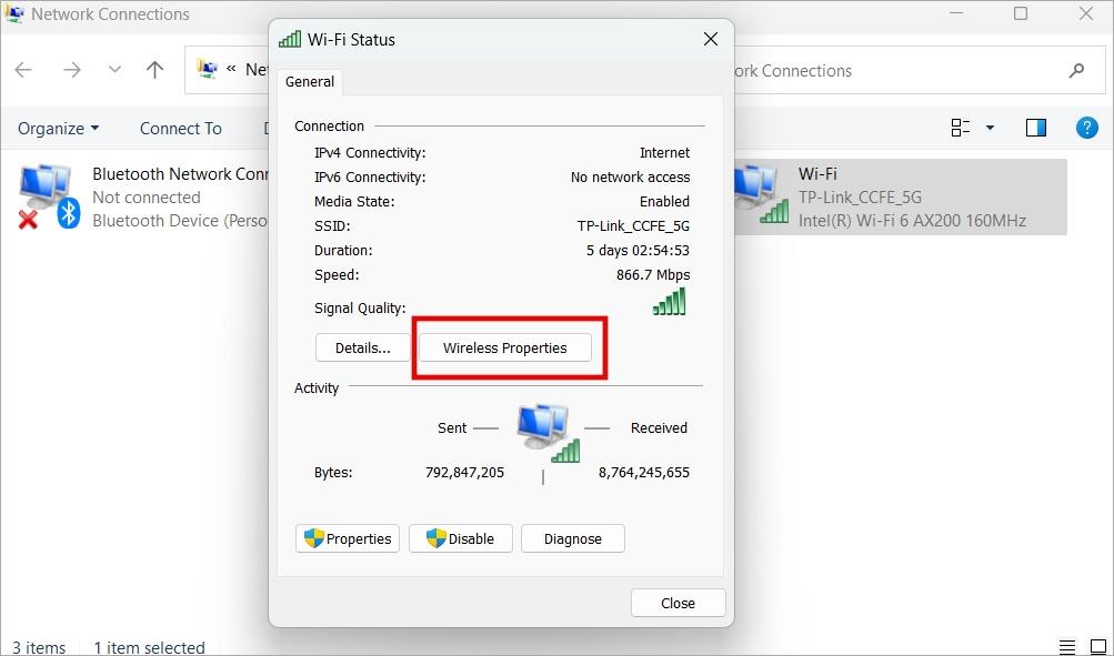 Windows 11 PC で Wi-Fi パスワードを見つけて変更する方法