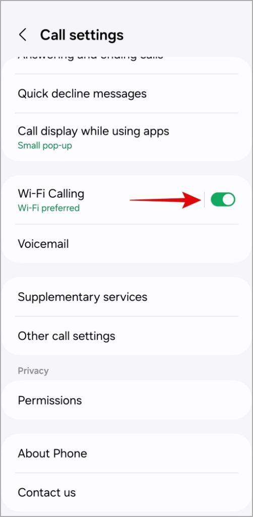 Samsung Galaxy フォンで Wi-Fi 通話が機能しない場合の 8 つの修正