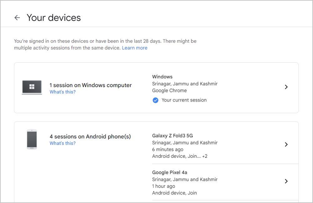 自分の Gmail アカウントがどこにログインしているかを知る 5 つの方法