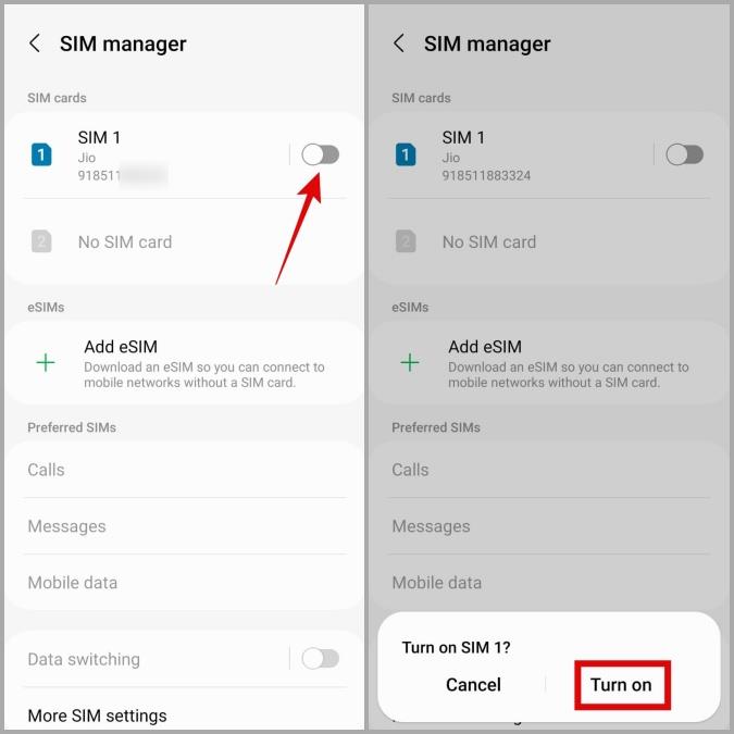 Samsung Galaxy フォンで SIM カードが検出されないエラーを修正する 9 つの方法