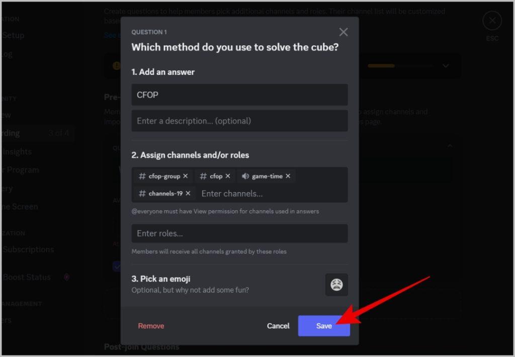 Discordサーバーでコミュニティオンボーディングを設定する方法
