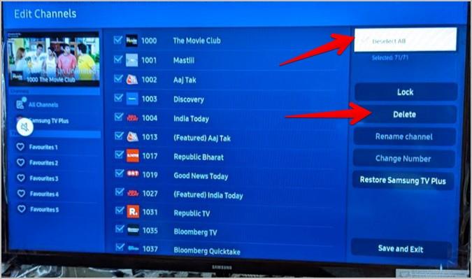 Samsung TV のビデオプレビューの自動再生を停止する方法