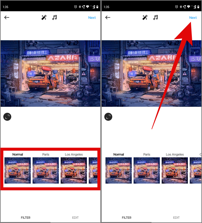 Instagram で投稿やリールを親しい友達と共有する方法
