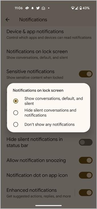 ロック画面とホーム画面で WhatsApp の通知を受け取る方法
