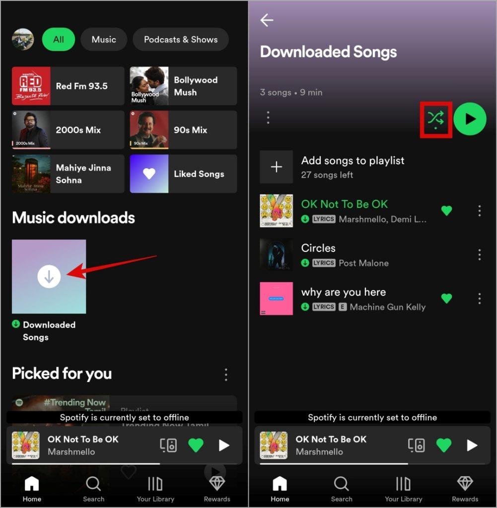 Android と iPhone で Spotify プレミアムがオフラインで機能しない場合の 9 つの修正