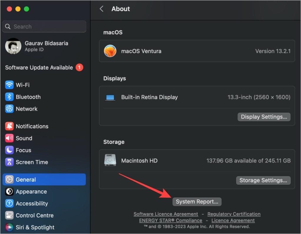 MacBook の仕様と OS バージョンを確認する方法