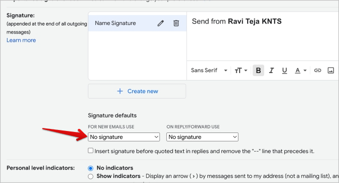 ウェブ、Android、iOS の Gmail に署名を追加する方法