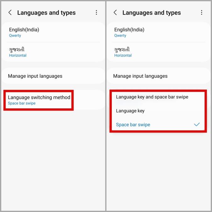 Samsung Galaxy 携帯電話でシステムと個々のアプリの言語を変更する方法
