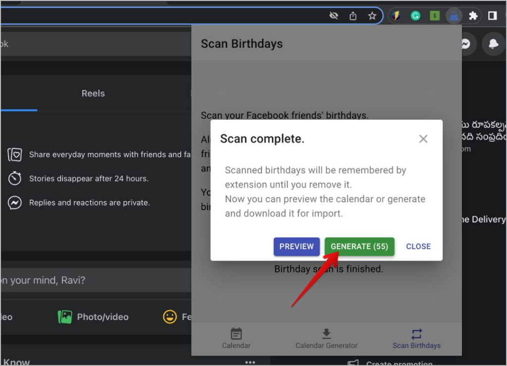 Facebookの誕生日をGoogleカレンダーにインポートする方法