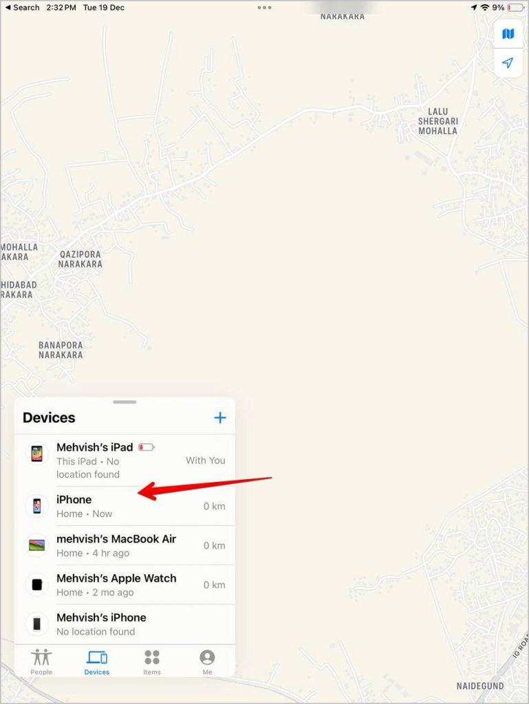 MacBookとiPadでiPhoneのバッテリーを確認する方法